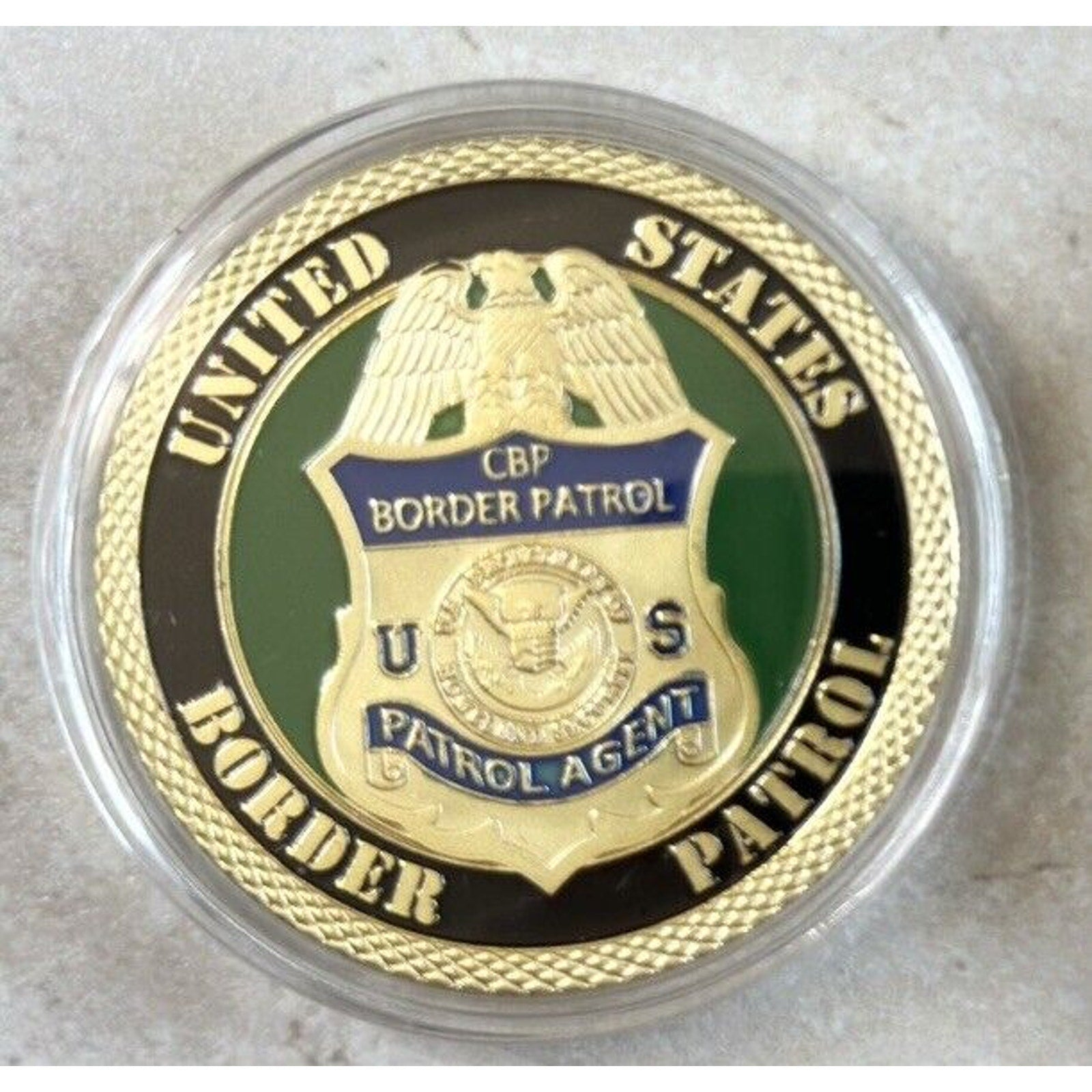 CUSTOMS AND BORDER PATROL Challenge Coin