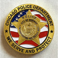 Chicago Police Department Challenge Coin - We Serve And Protect USA