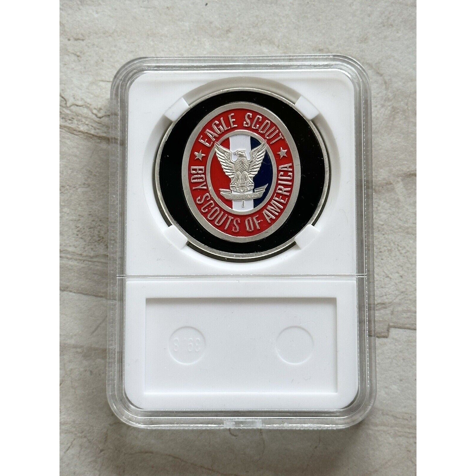 EAGLE SCOUT Challenge Coin With Case