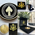 United States Special Operations Command Challenge Coin With Special Velvet Case
