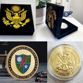 UNITED STATES ARMY 75TH Ranger Regiment Special Ops Challenge Coin w velvet case