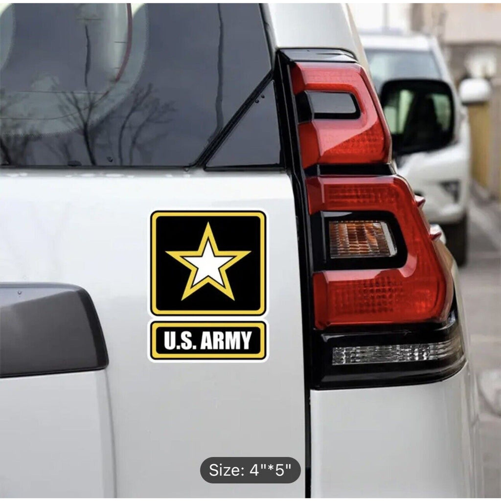 US ARMY LOGO FULL COLOR Inside Outside Car Laptop PC VINYL DECAL STICKER