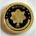 Challenge Coin Army Rank Major Coin