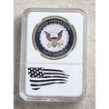 US Navy Reserve Service CHALLENGE COIN USN-US Navy New With Beautiful Case