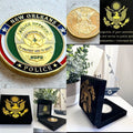 CITY OF NEW ORLEANS Police Dept. Challenge Coin With Special Velvet Case