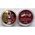 Friendship challenge coin America and Ukraine fast ship