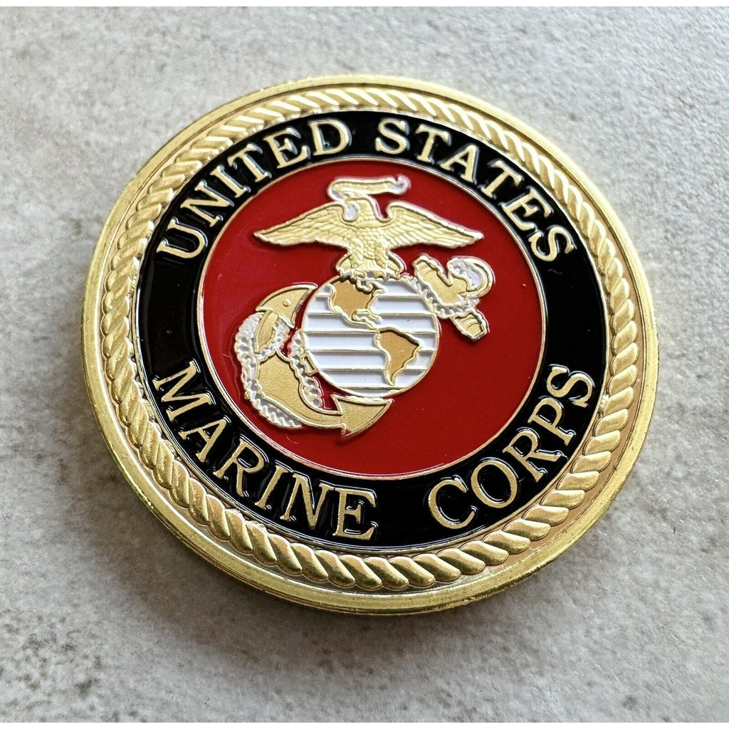 CORPORAL E-4 Rank USMC Challenge Coin US Marine Corps USMC