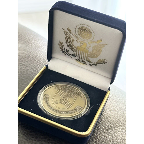 5TH GROUP Challenge Coin ARMY AIRBORNE SPECIAL FORCES "THE PROFESSIONALS" W/case