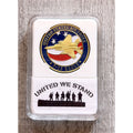 U S AIR FORCE F-15 STRIKE EAGLE Challenge Coin with nice case.
