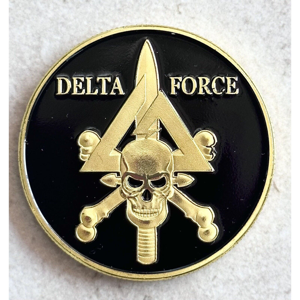 Counterterrorism U S ARMY DELTA FORCE Challenge Coin With Case