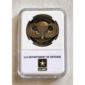 US Paratrooper Army 82 Nd Airborne Proud Challenge Coin.
