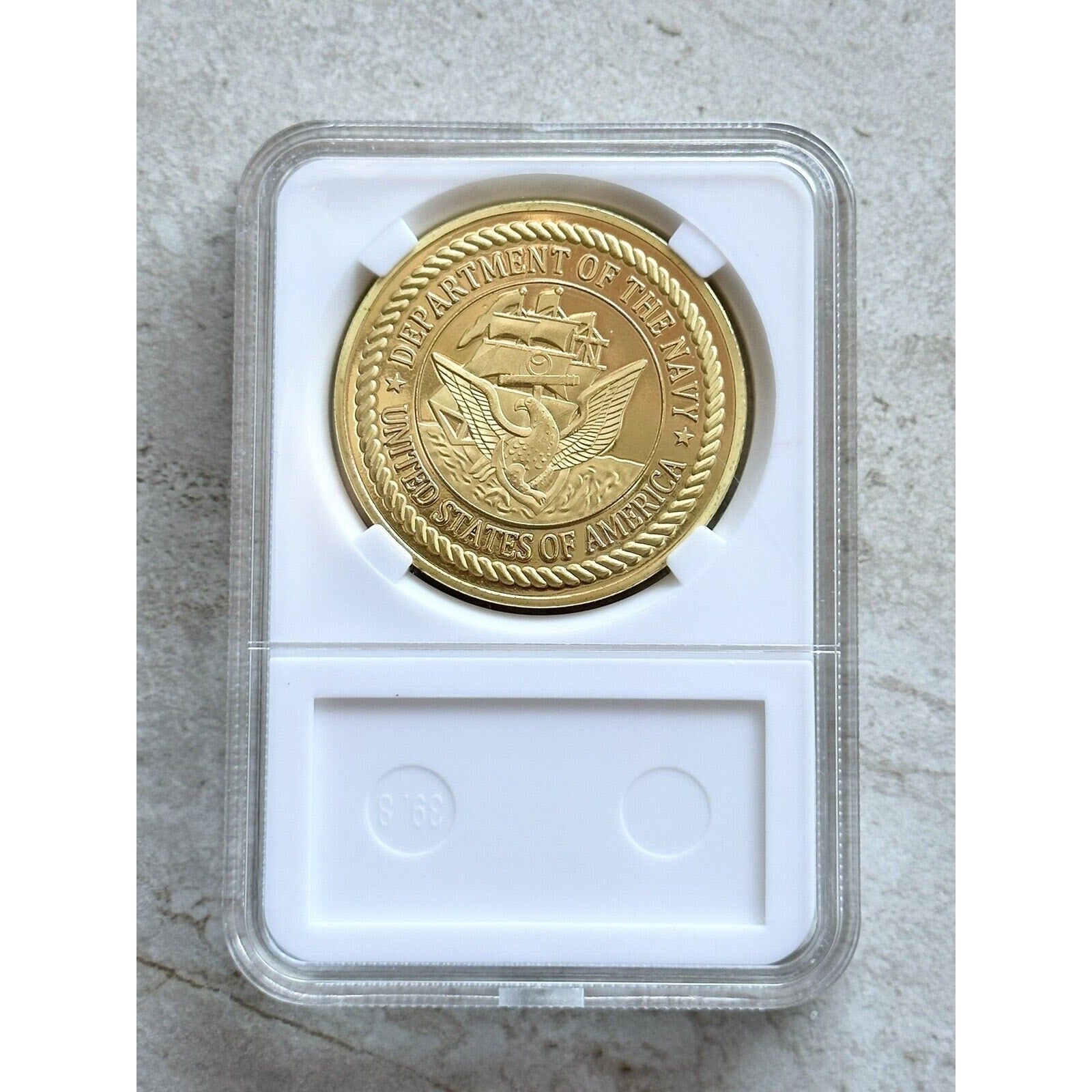 US NAVY SEAL TEAM SIX Challenge Coin With Nice Case