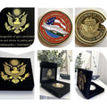 US NAVY USS GEORGE H.W. BUSH CVN-77 Challenge Coin USN NEW