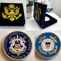 Coast Guard RESERVE Challenge Coin USCG-US Coast Guard Come With Velvet Case