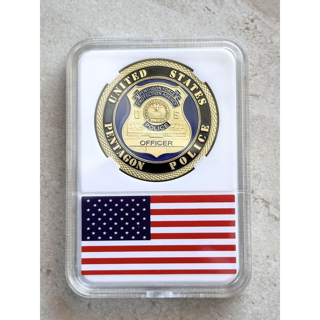 United States PENTAGON POLICE Officer Challenge Coin