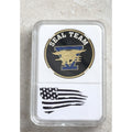 US NAVY SEAL TEAM FIVE Challenge Coin With Beautiful Case