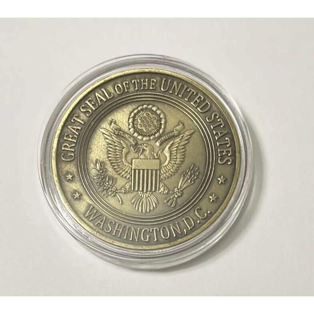 DOE US Department of ENERGY US Government Bronze Plated-Challenge Coin