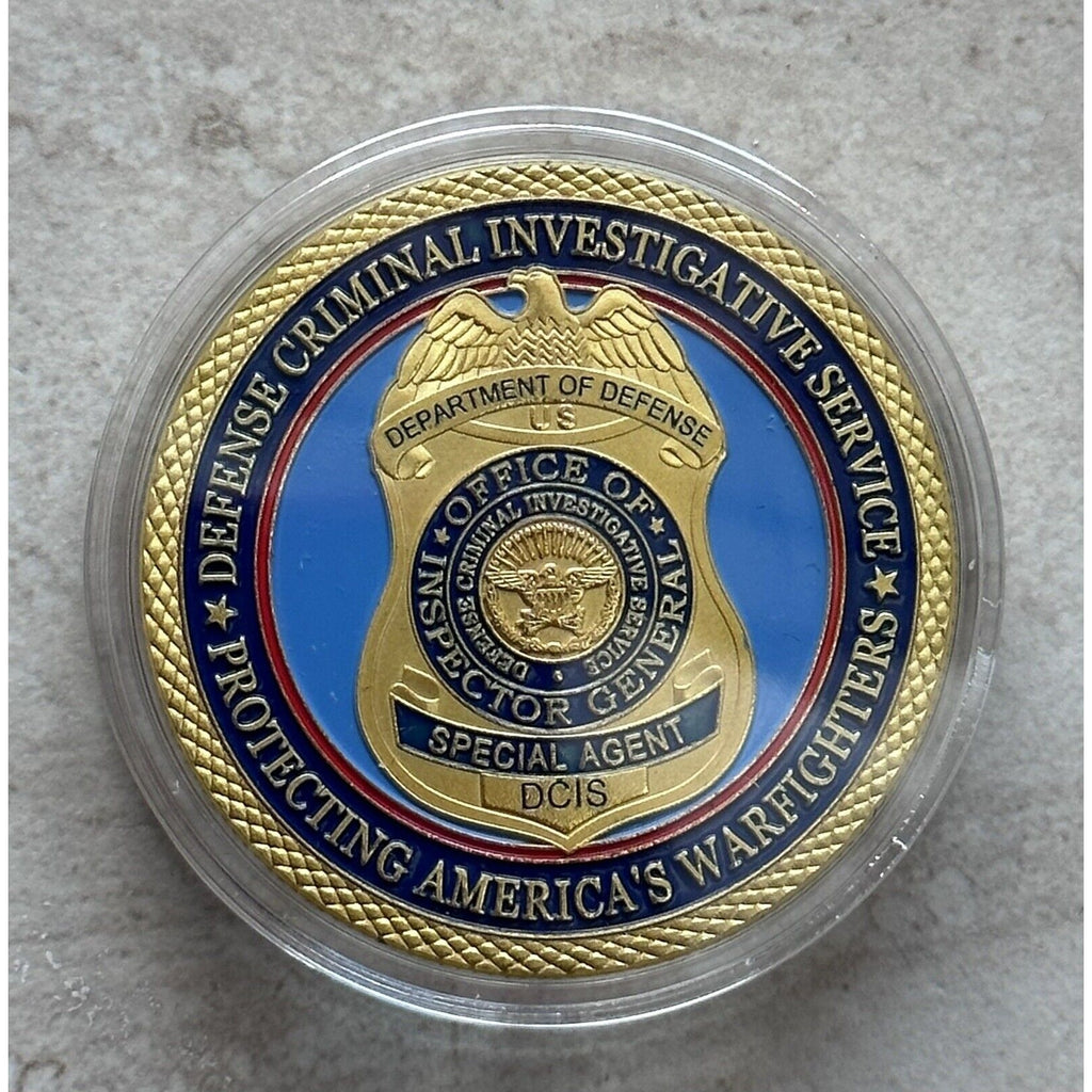 Defense Criminal Investigative Service Challenge Coin USA