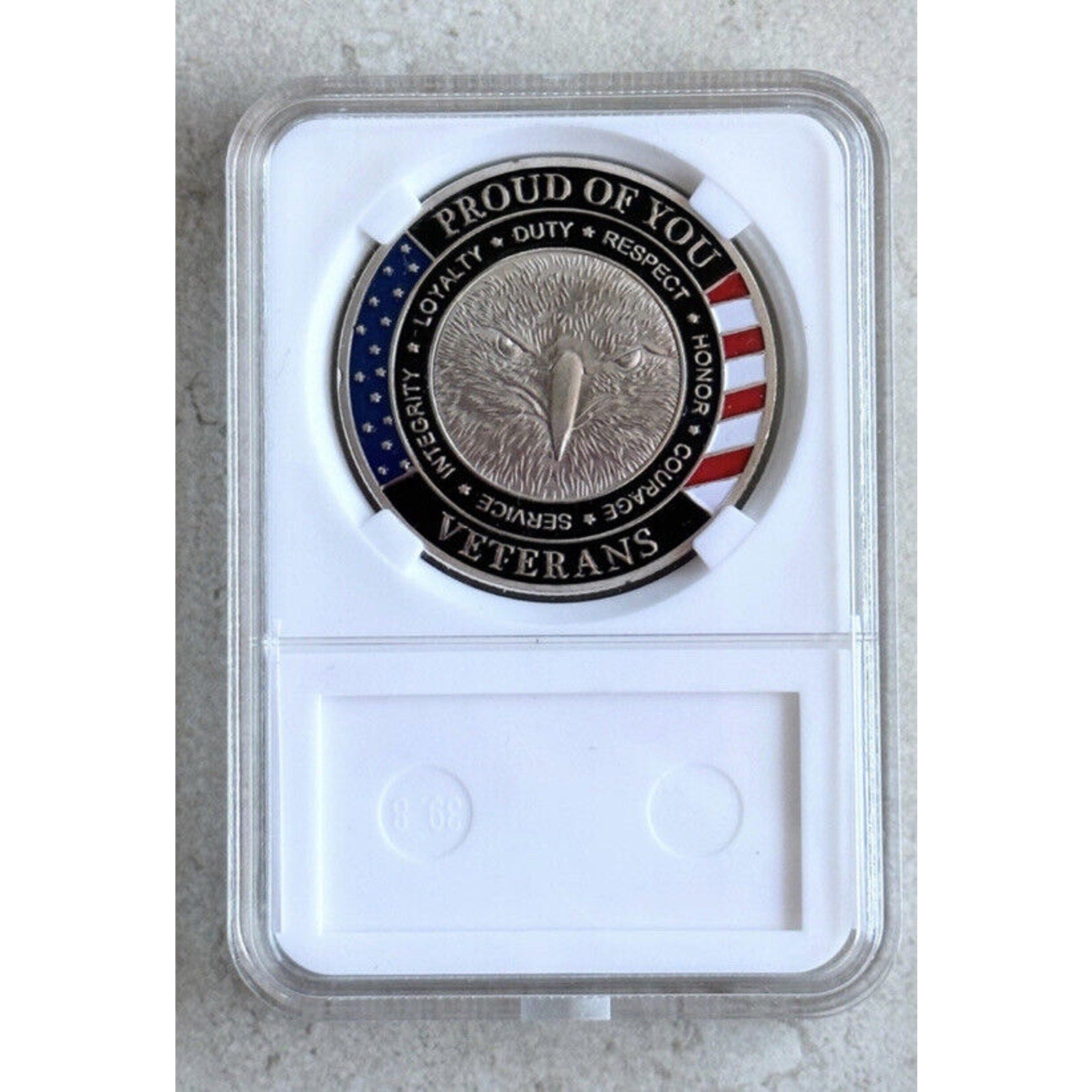 US Military Challenge POW MIA ARMY-NAVY- AIR FORCE COAST GUARD USMC