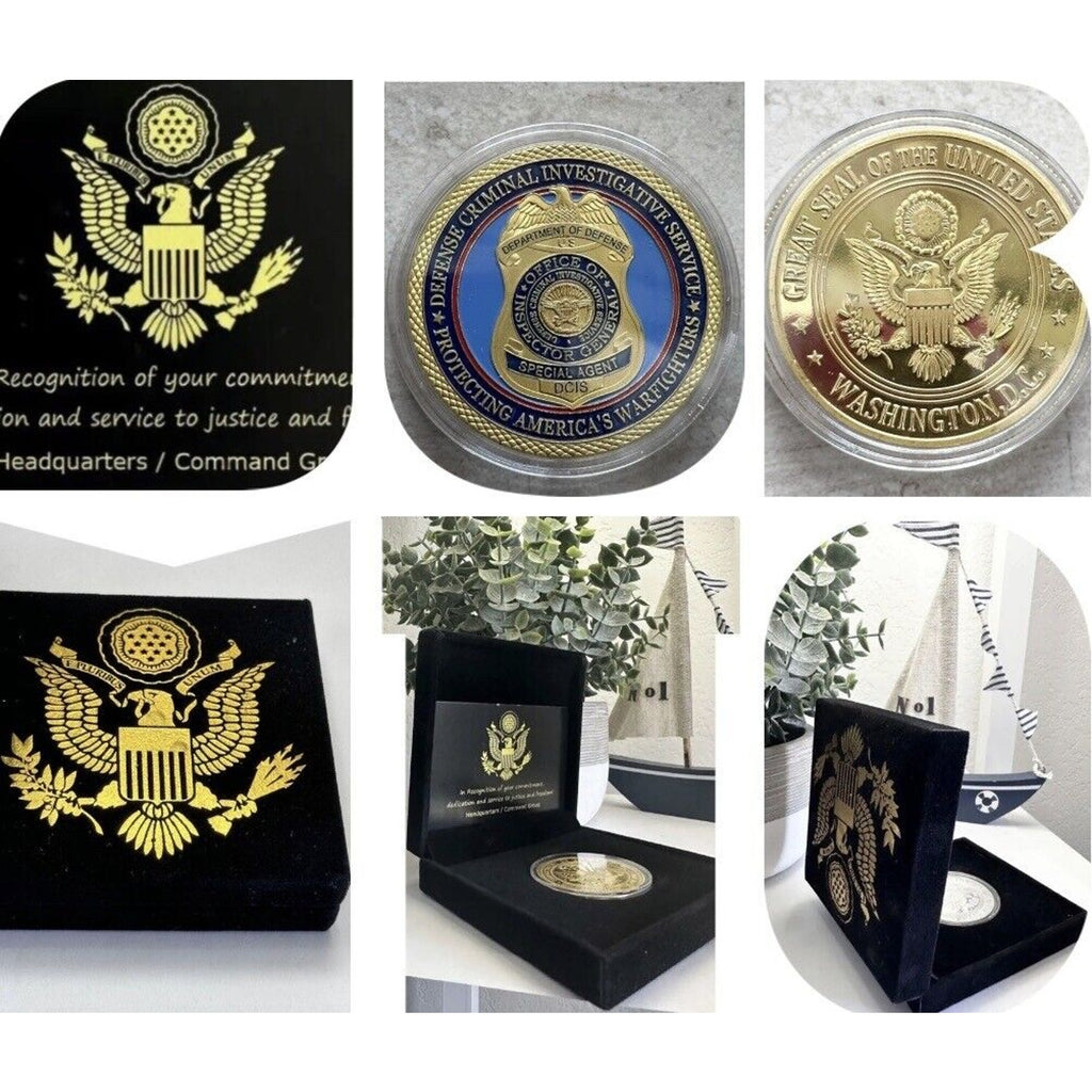 Defense Criminal Investigative Service Challenge Coin USA