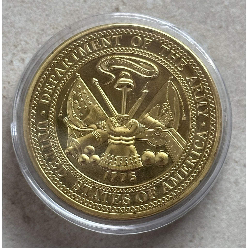 UNITED STATES ARMY Challenge Coin 8TH MILITARY INFORMATION SUPPORT GROUP W/Case