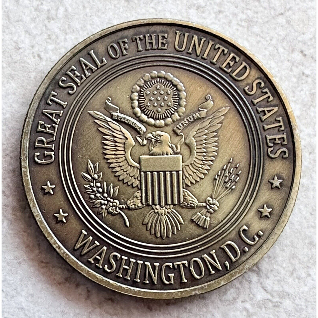 DOE US Department of ENERGY US Government Bronze Plated-Challenge Coin