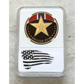 US Military Challenge Coin "BRONZE STAR" USMC USN ARMY USAF USCG With Case