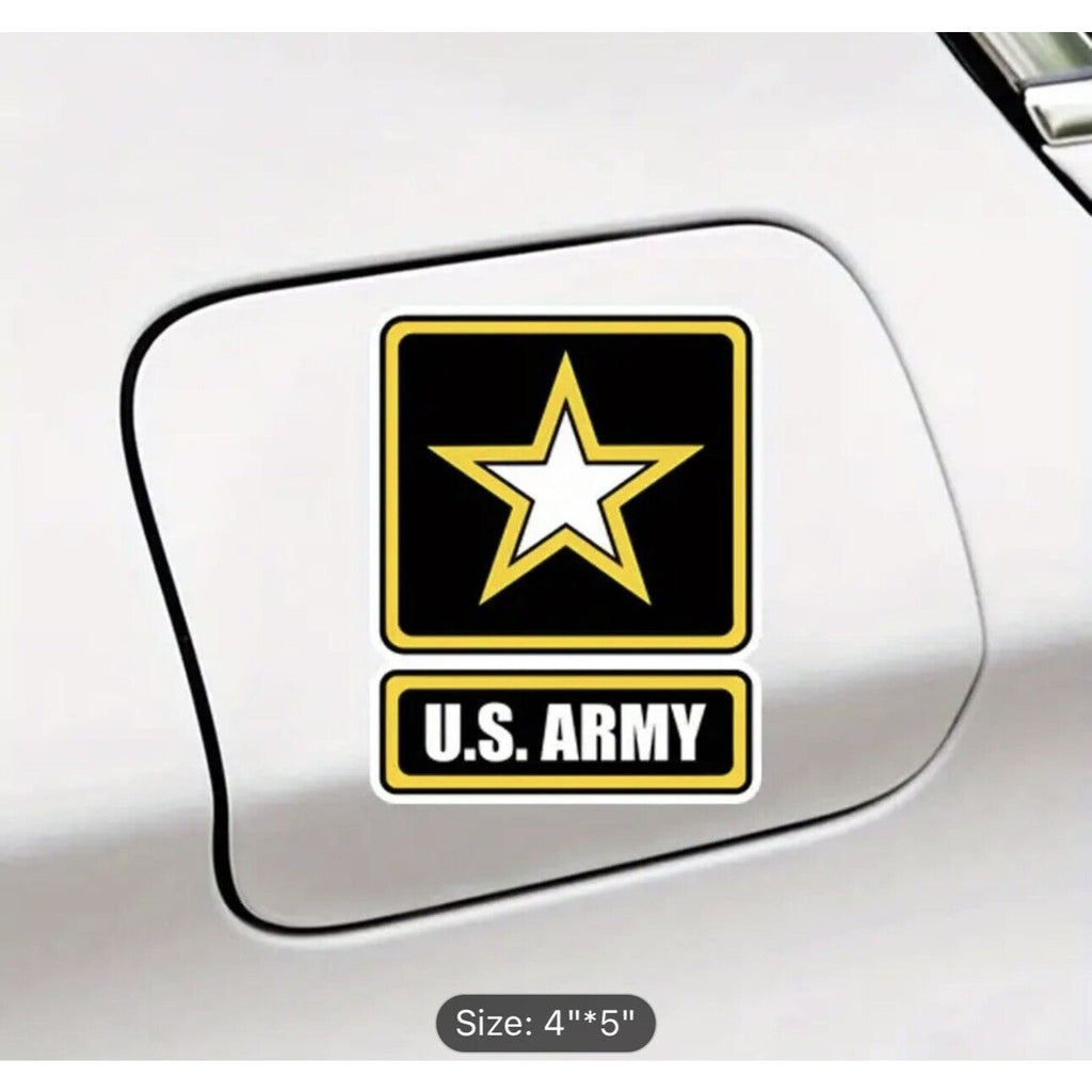US ARMY LOGO FULL COLOR Inside Outside Car Laptop PC VINYL DECAL STICKER