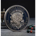Marine Corps Mad Dog Copper Challenge Coin USMC