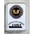 US ARMY (JAG) JUDGE ADVOCATE GENERAL'S CORPS Challenge Coin With Case