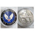 AIR CORPS P-51 MUSTANG 1939-1945 ARMY CHALLENGE COIN
