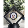 Navy Reserve Service CHALLENGE COIN USN-US Navy New With 3D Display Case