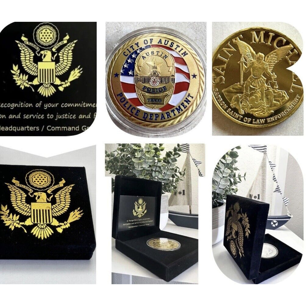 City Of Austin Police Dept Challenge Coin USA