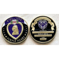 * Purple Heart Military Merit Award Winner-Military Challenge Coin
