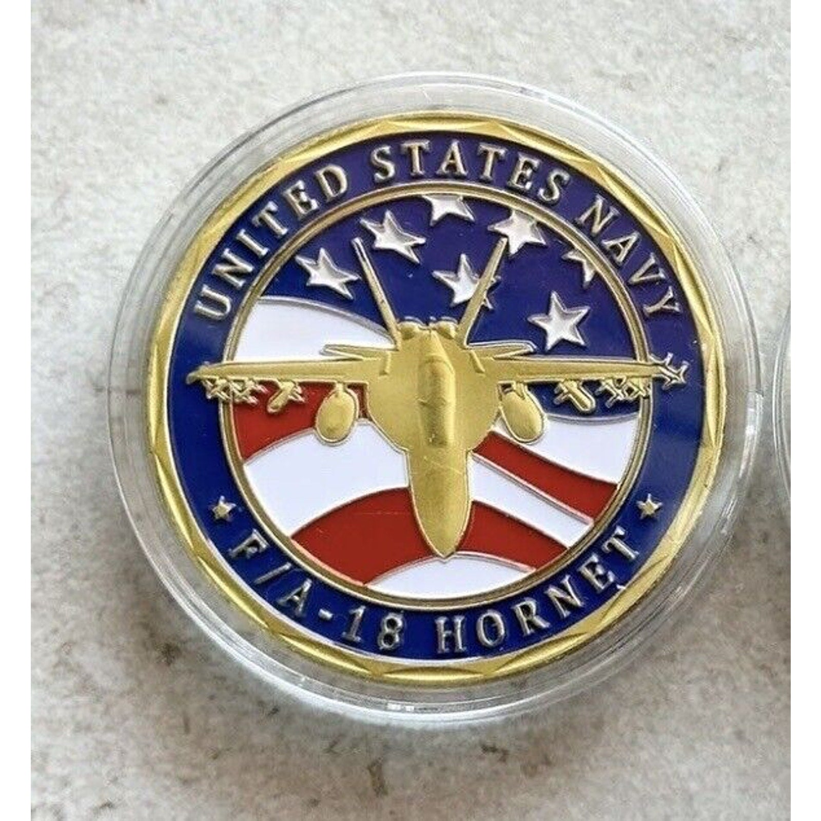 F/A-18 Hornet Coin USN Aircraft  US Navy