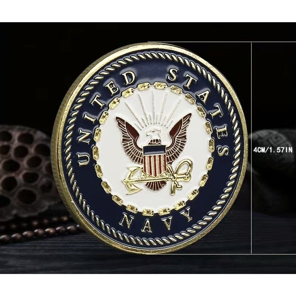 US Navy Put on the Full Armor of God Challenge Coin Defend The Faith