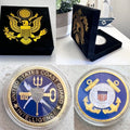 US COAST GUARD INTELLIGENCE Challenge Coin with special velvet case