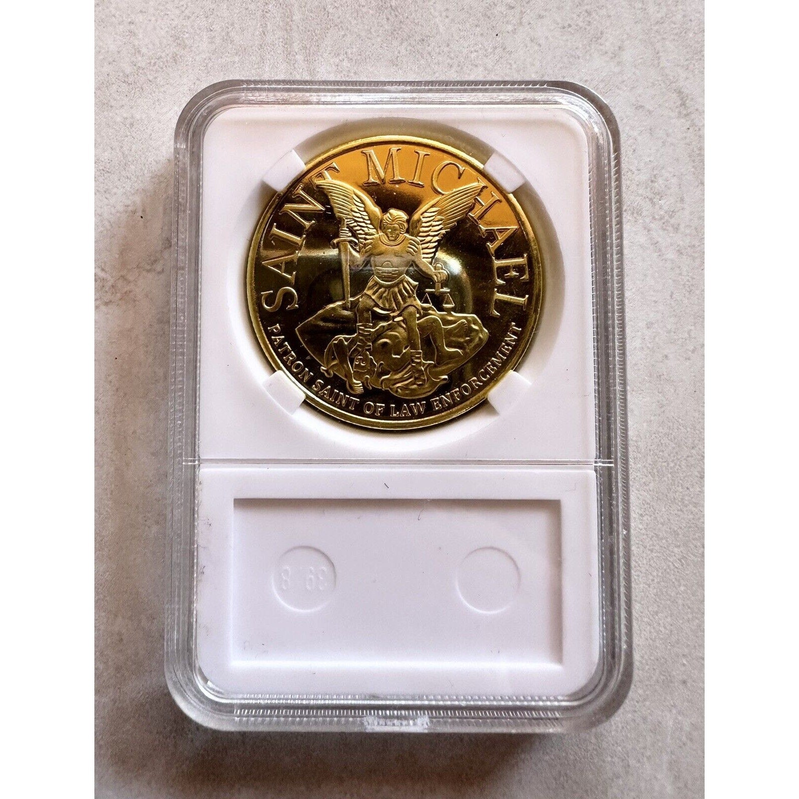 CITY OF BOSTON POLICE DEPT Challenge Coin With Case
