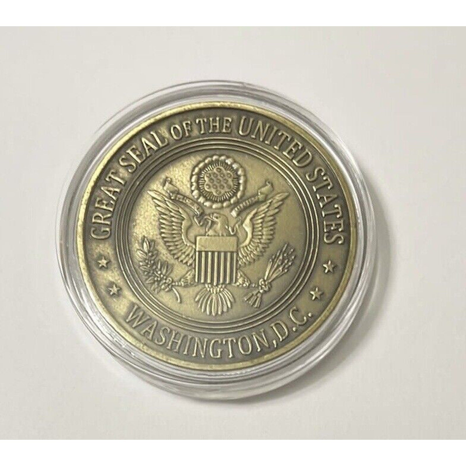 DOE US Department of ENERGY US Government Bronze Plated-Challenge Coin