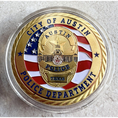 City Of Austin Police Dept Challenge Coin USA