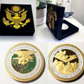 U S NAVAL SPECIAL WARFARE COMMAND Challenge Coin With Velvet Presentation Box