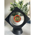 US MARINE CORPS FIRE SERVICE Challenge Coin With 3D Display Case