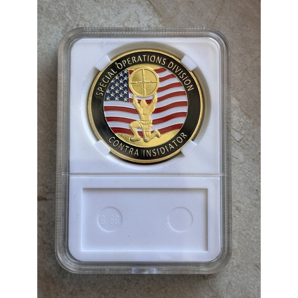 Counter Sniper Team Special Operations USSS US Secret Service Challenge Coin