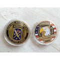 Lot Of 2 95th Civil Affairs Brigade And 101st Airborne Challenge Coin US Army.