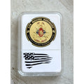 US MARINE CORPS - 8th MARINE REGIMENT Challenge Coin with Nice Case