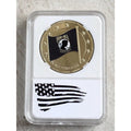 MEMORIAL DAY POW - MIA Not Forgotten Challenge Coin With Cas4.