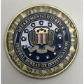 FBI Challenge Coin United States DOJ + Free Coin See Next Pic.