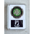 US Army Veteran Proud Served This We'll Defend Duty Honor Country Souvnier Coin
