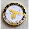 U S AIR FORCE SR-71 BLACKBIRD Challenge Coin