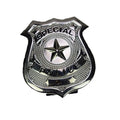 Halloween Children Police Badge Necklace CosPlay Carnival,Party Props Gift